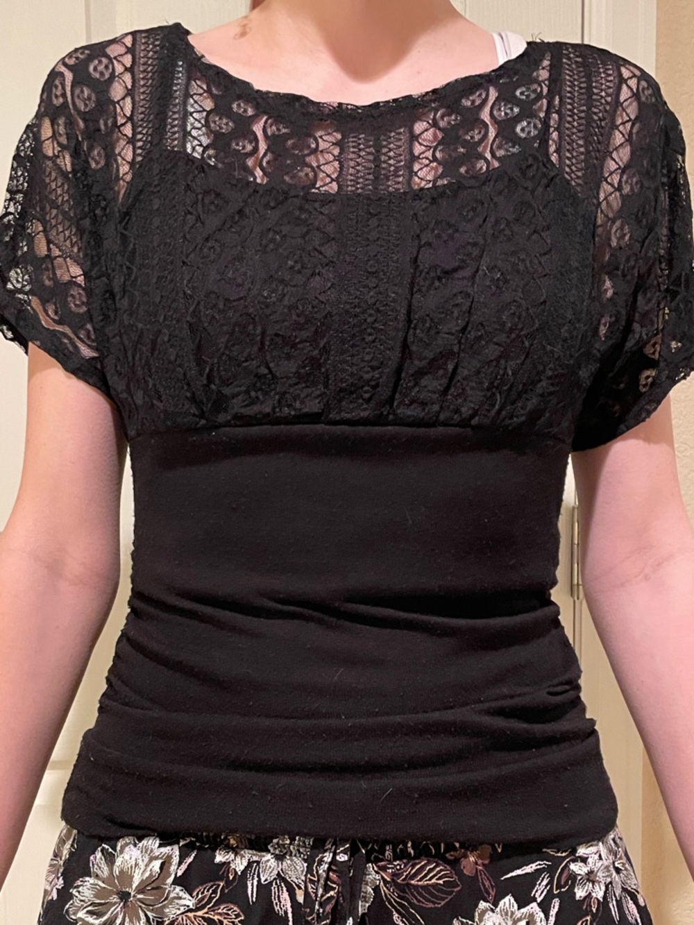 HeartSoul | Black Lace Blouse